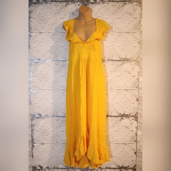 Anthropologie Larke Belle Ruffled Maxi Dress - Picture 5 of 7